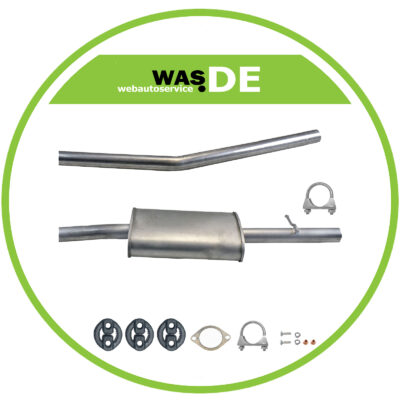 Auspuff Mittelschalldämpfer Opel Mokka 1.4i Turbo 140 PS, Chevrolet Trax