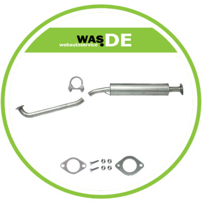 Auspuff Mittelschalldämpfer für Nissan Primera 1.8 auch Hatchback & Traveller