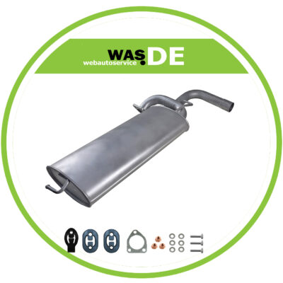 Endschalldämpfer für MITSUBISHI ASX 1.6 116PS, 2WD ab Bj. 2012-, Auspuff