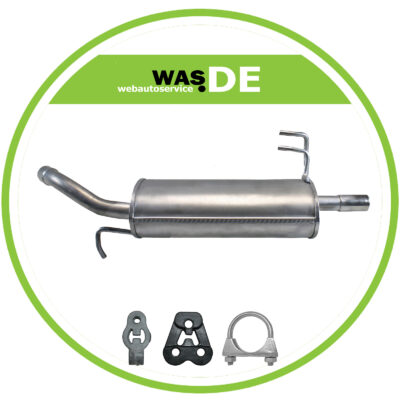 Endschalldämpfer für Mitsubishi Colt VI 1.1/1.3, 4 Türen 75PS/95PS Auspuff