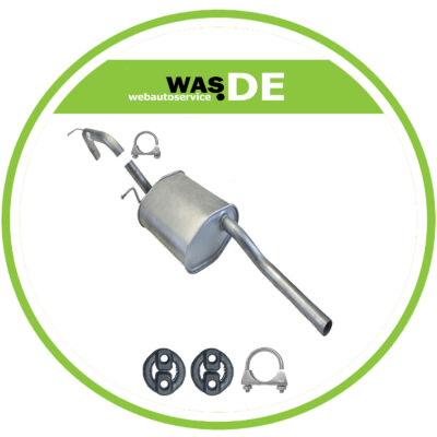 Endschalldämpfer OPEL AGILA A 1.0 & 1.0 12V ab. Bj. 2000 (H00) Auspuff