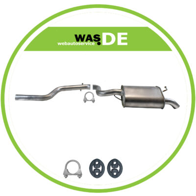 Endschalldämpfer für FORD Mondeo III ab. Bj. 2000-1.8i / 2.0i 16V Auspuff