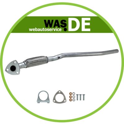 Vornerohr Opel Corsa C 2000-2009 1.2-1.4 Mittelrohr + Montagesatz