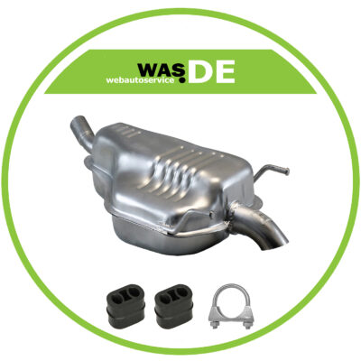 Auspuff Opel Zafira B, 1.6 i & 1.8 i Endschalldämpfer Endtopf