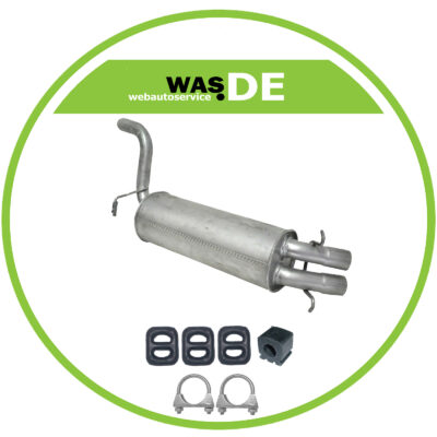 Auspuff, Endschalldämpfer Opel Senator, 2.6i /3.0i