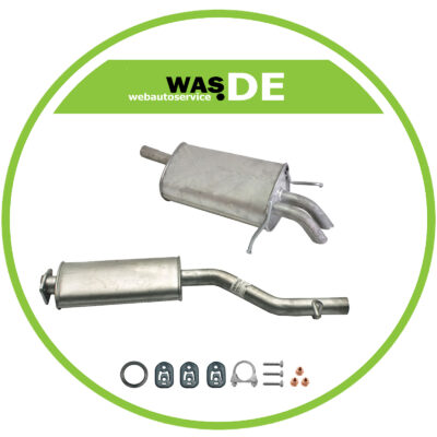 Auspuffanlage ab Kat Mercedes 2.0 C180, Combi, Sedan, T203, W203