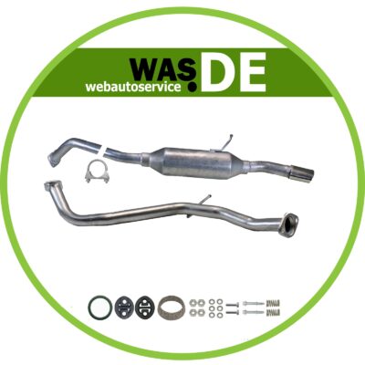 Auspuffanlage für Toyota Corolla Stufenheck E14, E15 ab. Bj. 2006- Auspuff, Rohr