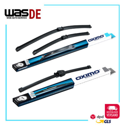 SCHEIBENWISCHER SET VORNE + HINTEN SKODA OCTAVIA AUDI A3 VOLKSWAGEN GOLF JETTA