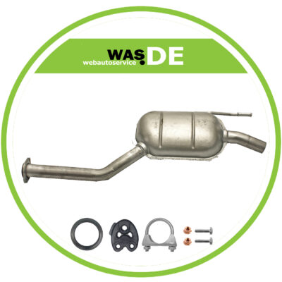 Auspuff Mittelschalldämpfer Mercedes Benz 190 (W201) E 1.8 E 2.0 E 2.3 +Anbaukit