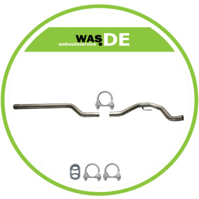 Auspuff Mittelrohr für Fiat Croma Opel Vectra C Saab 9-3 1.9 inkl. Montagesatz