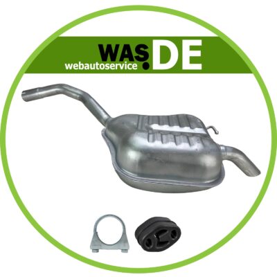 Endschalldämpfer für FORD GALAXY MONDEO S-MAX 2.0i 16V ab. 2007, Auspuff