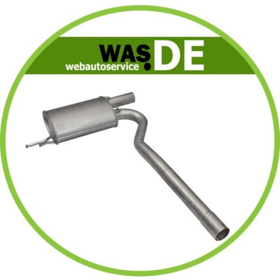 Auspuff Mittelschalldämpfer Audi A4 - 1.8 & 1.8 T auch Avant