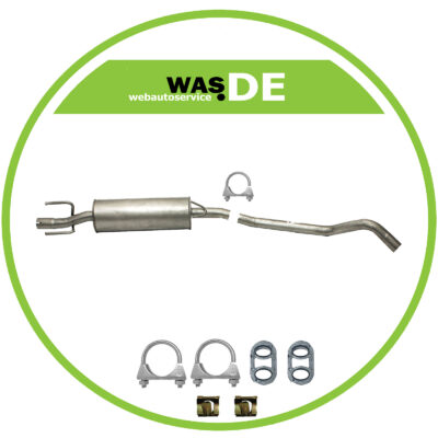 Auspuff Mittelschalldämpfer Opel Tigra 1.4 1994-2000 Schalldämpfer Mitteltopf