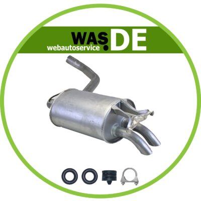 silencieux arrière MERCEDES 190 W201 2.0 E 136PS