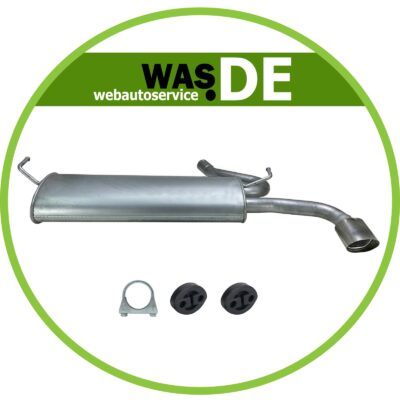 Endschalldämpfer Opel Mokka 1.4 1.6 1.8, Chevrolet Trax Auspuff + Anbausatz