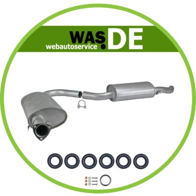 Auspuff für Fiat Ducato II, Citroen Jumper, Peugeot Boxer I 1.9, 2.5, 2.8