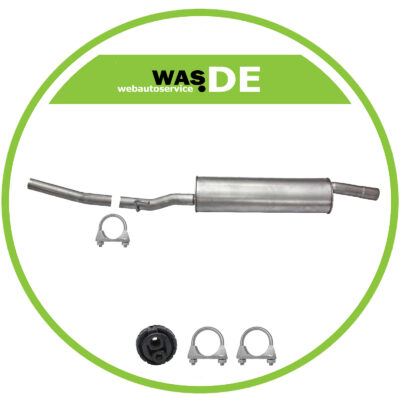 Auspuff Mittelschalldämpfer Peugeot 807 2.0 2002-2017 Auspuffanlage