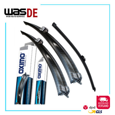 SCHEIBENWISCHER, WISCHBLÄTTER VORNE+HINTEN für BMW X3 (F25) SUV ab. Bj. 09.2010-
