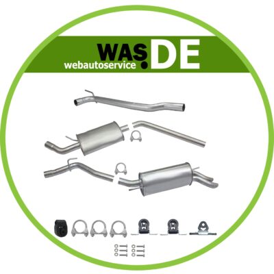 Auspuffanlage für VW Transporter T4 2.5 TDI Bus/Kasten kurz & lang ab. 1996-