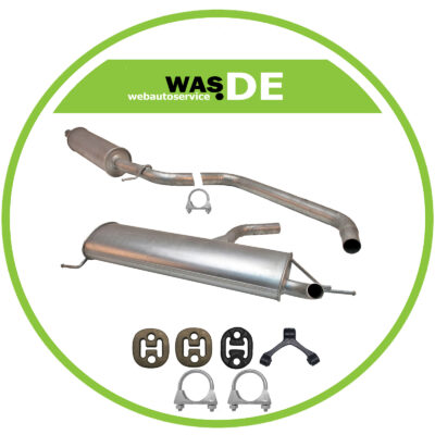 Auspuff VW GOLF 5 V 1.4 16V Schrägheck 2003-2008 Auspuffanlage