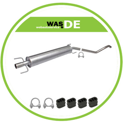 Auspuff Mittelschalldämpfer Opel Astra H Caravan (L35) 1.6 & 1.8 inkl. Anbaukit