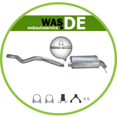 Endschalldämpfer VW Transporter T5 1.9 TDI Bus 2003-2009 Endtopf Auspuff