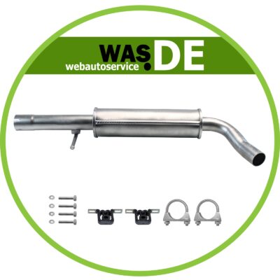 Auspuff Mittelschalldämpfer Audi A3 1.8 1996-2003 Schalldämpfer, Auspuffanlage