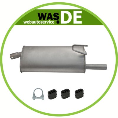 Auspuff Endtopf Opel Meriva A (X03) Großraumlimousine 1.8 125 PS, BJ. 2003-2010