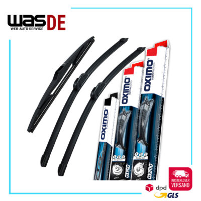 SCHEIBENWISCHER Wischblatt VORNE + HINTEN für Hyundai i10 ab. Bj. 2007-2017