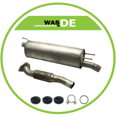 Auspuff Endschalldämpfer für Nissan Cabstar & Renault Maxity 2.5 DXi, 3.0 dCi