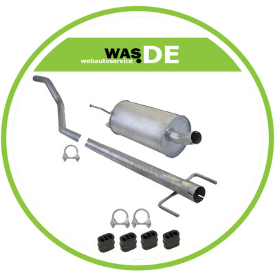 Auspuff Opel Astra H (A04) GTC 1.3 CDTI 1.7 CDTI Schalldämpfer Komplett