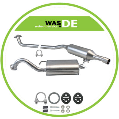 Auspuffanlage für Toyota COROLLA/COROLLA VERSO 1.4i/1.6i ab Bj 2001 Auspuff