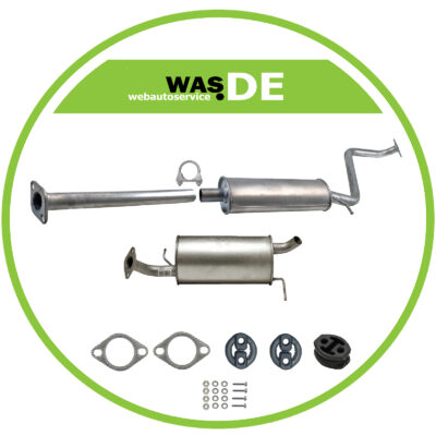 Auspuffanlage Hyundai Getz 1.1/1.4 ab. Bj. 2005- Auspuff, Endschalldämpfer