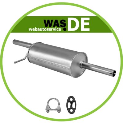 Endschalldämpfer für DACIA Logan Stufenheck  1.2/1.4/1.6 2003-12/2012 Auspuff