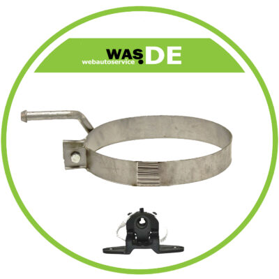 collier fixation silencieux sangle échappement Citroen C2C3 Peugeot 1007