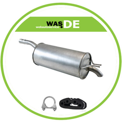 Endschalldämpfer FIAT DOBLO Kasten/Großraumlimousine 1.4 2005- Auspuff