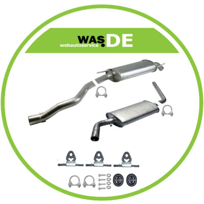 Auspuffanlage für VW Transporter IV T4 2.0 2.5 09/1990-12/1995 Auspuff