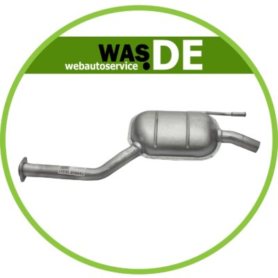 Auspuff Mittelschalldämpfer Mercedes Benz 190 (W201) E 1.8 E 2.0 E 2.3