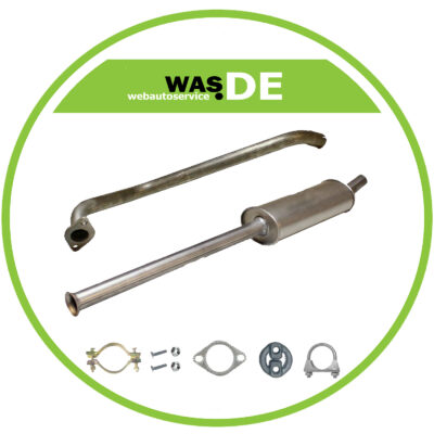 Auspuff Mitteltopf Hyundai Getz (TB), 1.1, 1.3i, 1.4i Mittelschalldämpfer