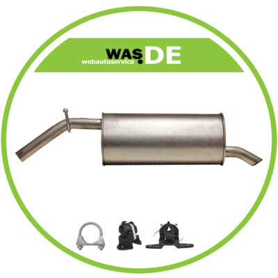 Auspuff Peugeot 207, 207+, 207SW 1.4, 73PS Schrägheck, Kombi Endschalldämpfer