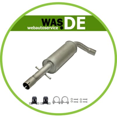 Auspuff Mittelschalldämpfer Mitteltopf Skoda Octavia 1.8 1997-2010 schalldämpfer