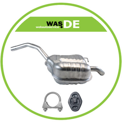 Endschalldämpfer Auspuffanlage Ford S-Max 2.0 2006-2014 Endtopf Auspuff