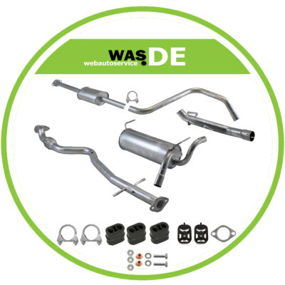 Auspuffanlage für OPEL ASTRA J Schrägheck /COUPE GTC 1.4 87-101 PS 2009- Auspuff