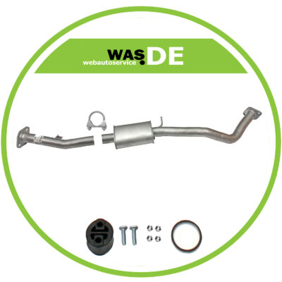 Auspuff Mittelschalldämpfer Mazda MX-5 II 1.6 & 1.8 16V 1998-2005 Schalldämpfer