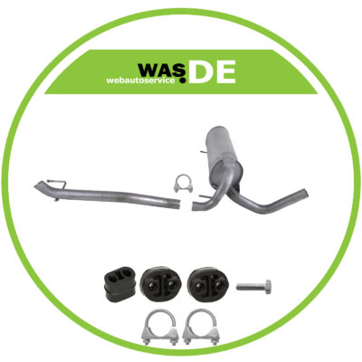 Endschalldämpfer Opel Astra J 1.6 2009-2016 Chevrolet Cruze Anbausatz Auspuff