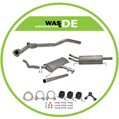 Auspuffanlage für VW Passat 2.0i 130 PS 10/2000-06/2005 Auspuff