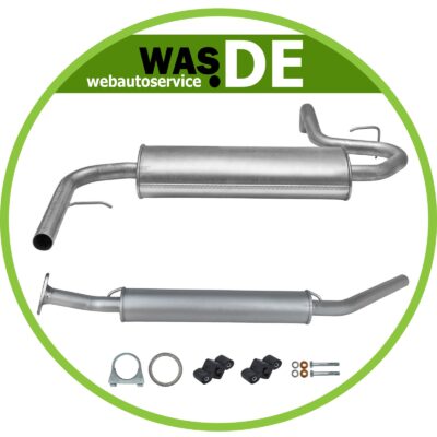 Auspuffanlage Lada Niva (2121) 1700 1.7 4x4 ab 1996 Auspuff