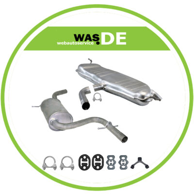 Auspuffanlage für VW Golf Plus V 1.6FSi 16V 116 PS ab. Bj. 12/2004, Auspuff