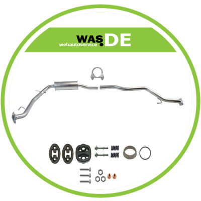 Auspuff Mittelschalldämpfer Honda Jazz II 1.2 & 1.3 2002-2008 Schalldämpfer