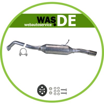 silencieux arrière pour Toyota Corolla 1.33/1.4/1.6